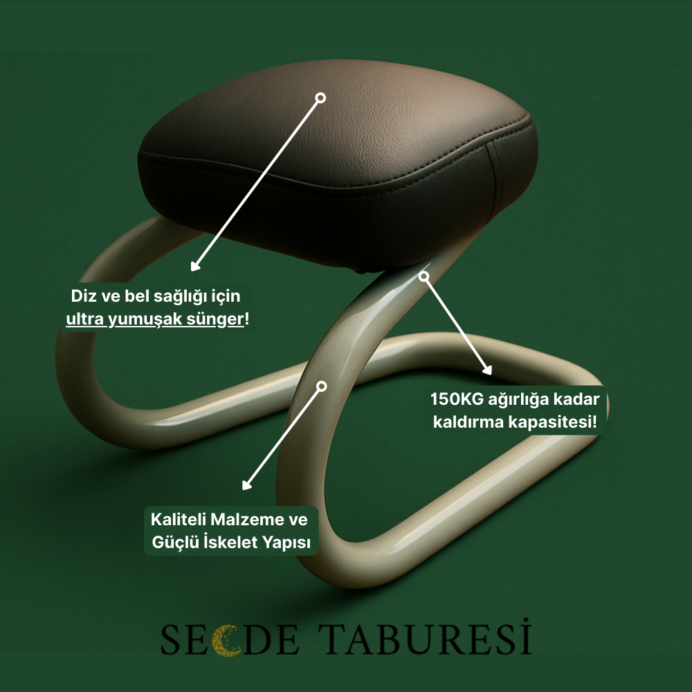 Ortopedik Secde Taburesi | Ağrısız Namaz