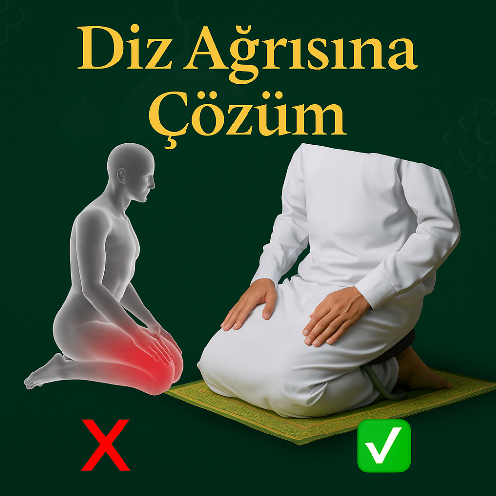Ortopedik Secde Taburesi | Ağrısız Namaz