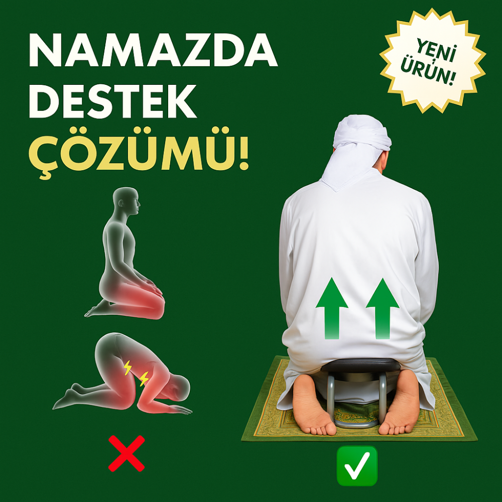 Ortopedik Secde Taburesi | Ağrısız Namaz